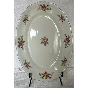 Vintage Favolina Garlandia Serving Platter 13 1/4”L x 9 1/2”W Discontinued VGUC